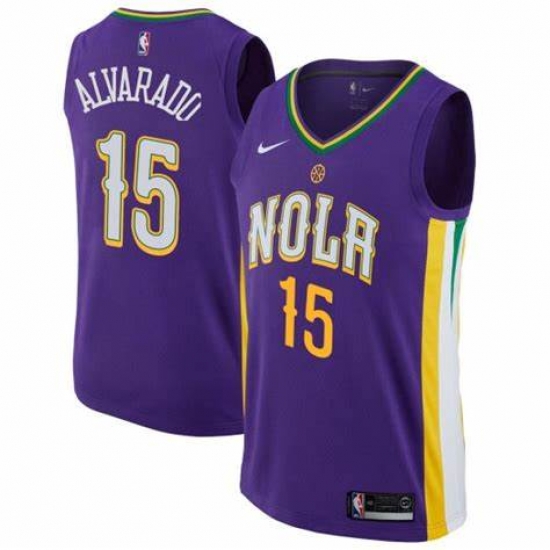 Men Jose Alvarado New Orleans Pelicans 15 Nike Swingman Purple Jersey Men Jose Alvarado New Orleans Pelicans 15 Nike Swingman Purple Jersey