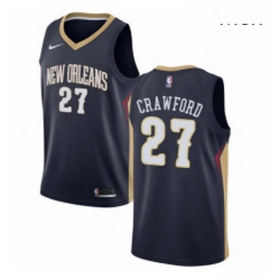 Mens Nike New Orleans Pelicans 27 Jordan Crawford Swingman Navy Blue Road NBA Jersey Icon Edition Mens Nike New Orleans Pelicans 27 Jordan Crawford Swingman Navy Blue Road NBA Jersey Icon Edition