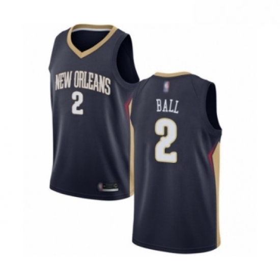 Womens New Orleans Pelicans 2 Lonzo Ball Swingman Navy Blue Basketball Jersey Icon Edition Womens New Orleans Pelicans 2 Lonzo Ball Swingman Navy Blue Basketball Jersey Icon Edition
