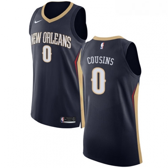 Youth Nike New Orleans Pelicans 0 DeMarcus Cousins Authentic Navy Blue Road NBA Jersey Icon Edition Youth Nike New Orleans Pelicans 0 DeMarcus Cousins Authentic Navy Blue Road NBA Jersey Icon Edition