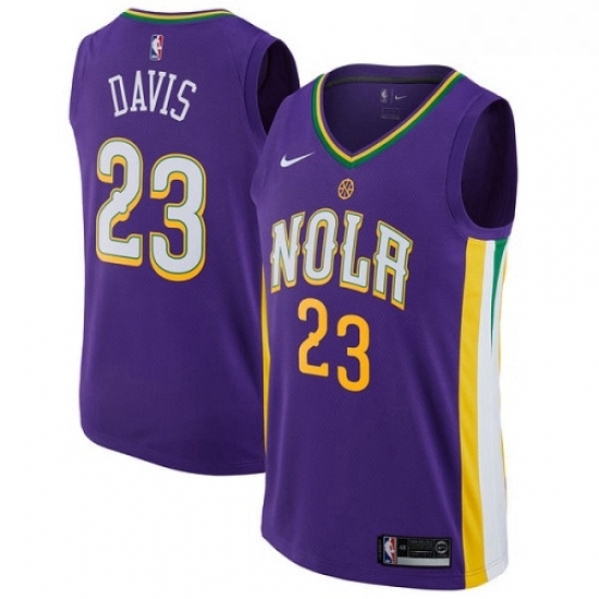 Youth Nike New Orleans Pelicans 23 Anthony Davis Swingman Purple NBA Jersey City Edition Youth Nike New Orleans Pelicans 23 Anthony Davis Swingman Purple NBA Jersey City Edition