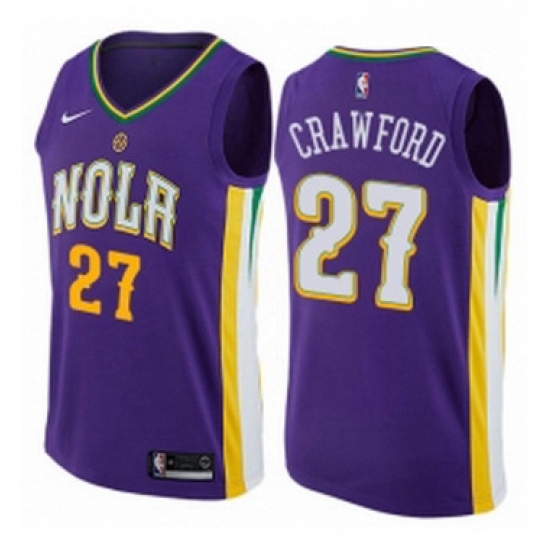 Youth Nike New Orleans Pelicans 27 Jordan Crawford Swingman Purple NBA Jersey City Edition Youth Nike New Orleans Pelicans 27 Jordan Crawford Swingman Purple NBA Jersey City Edition