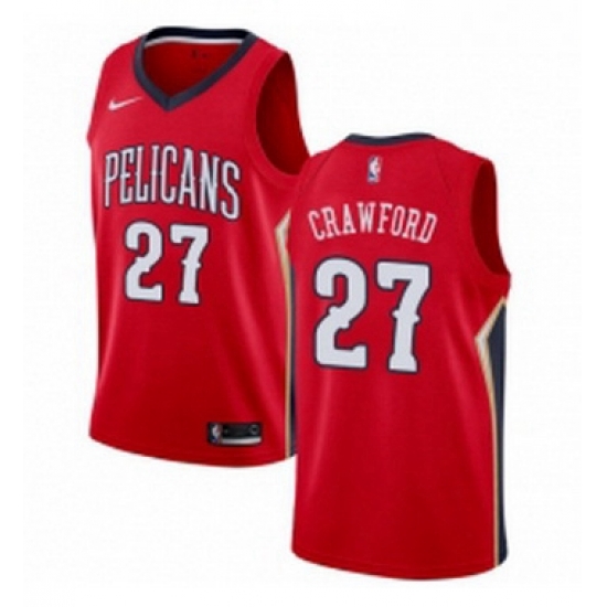 Youth Nike New Orleans Pelicans 27 Jordan Crawford Swingman Red Alternate NBA Jersey Statement Edition Youth Nike New Orleans Pelicans 27 Jordan Crawford Swingman Red Alternate NBA Jersey Statement Edition