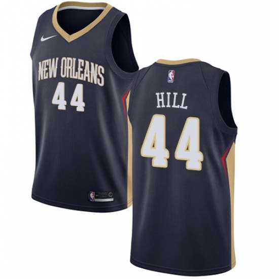 Youth Nike New Orleans Pelicans 44 Solomon Hill Swingman Navy Blue Road NBA Jersey Icon Edition Youth Nike New Orleans Pelicans 44 Solomon Hill Swingman Navy Blue Road NBA Jersey Icon Edition