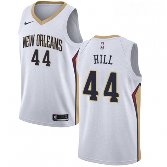 Youth Nike New Orleans Pelicans 44 Solomon Hill Swingman White Home NBA Jersey Association Edition Youth Nike New Orleans Pelicans 44 Solomon Hill Swingman White Home NBA Jersey Association Edition