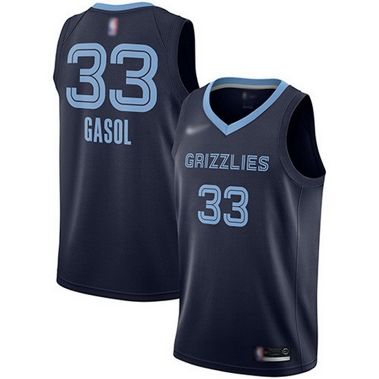 Grizzlies 33 Marc Gasol Navy Blue Basketball Swingman Icon Edition Jersey Grizzlies 33 Marc Gasol Navy Blue Basketball Swingman Icon Edition Jersey