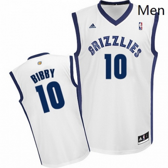 Mens Adidas Memphis Grizzlies 10 Mike Bibby Swingman White Home NBA Jersey Mens Adidas Memphis Grizzlies 10 Mike Bibby Swingman White Home NBA Jersey