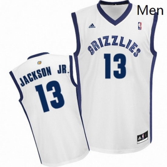 Mens Adidas Memphis Grizzlies 13 Jaren Jackson Jr Swingman White Home NBA Jersey Mens Adidas Memphis Grizzlies 13 Jaren Jackson Jr Swingman White Home NBA Jersey
