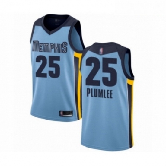 Mens Memphis Grizzlies 25 Miles Plumlee Authentic Light Blue Basketball Jersey Statement Edition Mens Memphis Grizzlies 25 Miles Plumlee Authentic Light Blue Basketball Jersey Statement Edition