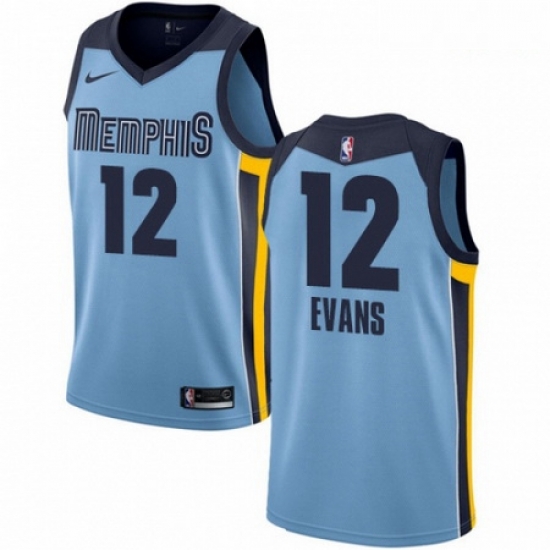 Mens Nike Memphis Grizzlies 12 Tyreke Evans Swingman Light Blue NBA Jersey Statement Edition Mens Nike Memphis Grizzlies 12 Tyreke Evans Swingman Light Blue NBA Jersey Statement Edition