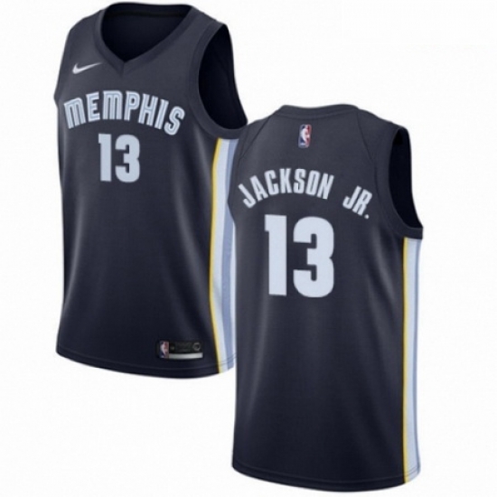 Mens Nike Memphis Grizzlies 13 Jaren Jackson Jr Swingman Navy Blue Road NBA Jersey Icon Edition Mens Nike Memphis Grizzlies 13 Jaren Jackson Jr Swingman Navy Blue Road NBA Jersey Icon Edition