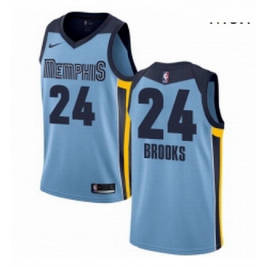 Mens Nike Memphis Grizzlies 24 Dillon Brooks Swingman Light Blue NBA Jersey Statement Edition Mens Nike Memphis Grizzlies 24 Dillon Brooks Swingman Light Blue NBA Jersey Statement Edition