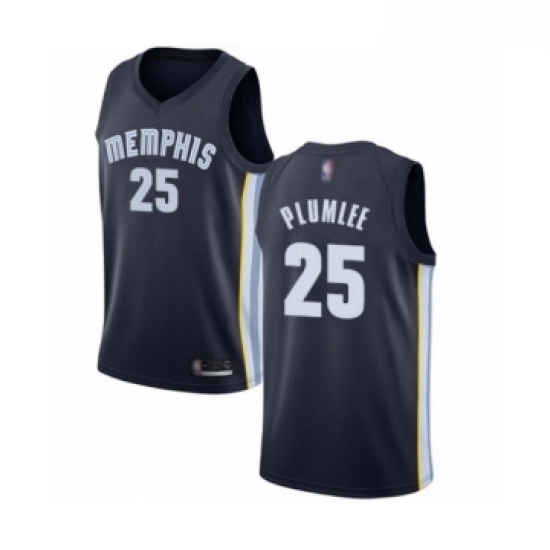 Womens Memphis Grizzlies 25 Miles Plumlee Authentic Navy Blue Basketball Jersey Icon Edition Womens Memphis Grizzlies 25 Miles Plumlee Authentic Navy Blue Basketball Jersey Icon Edition