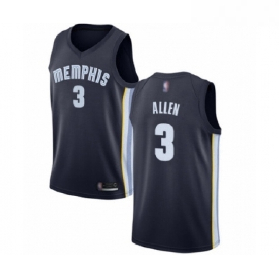 Womens Memphis Grizzlies 3 Grayson Allen Authentic Navy Blue Basketball Jersey Icon Edition Womens Memphis Grizzlies 3 Grayson Allen Authentic Navy Blue Basketball Jersey Icon Edition