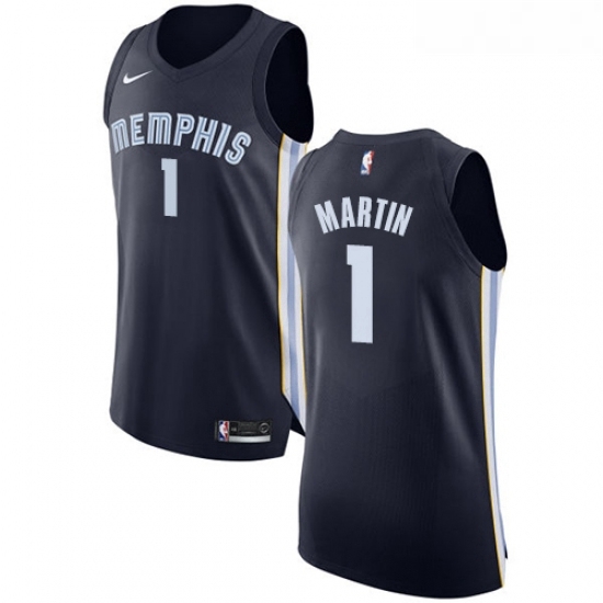 Womens Nike Memphis Grizzlies 1 Jarell Martin Authentic Navy Blue Road NBA Jersey Icon Edition Womens Nike Memphis Grizzlies 1 Jarell Martin Authentic Navy Blue Road NBA Jersey Icon Edition