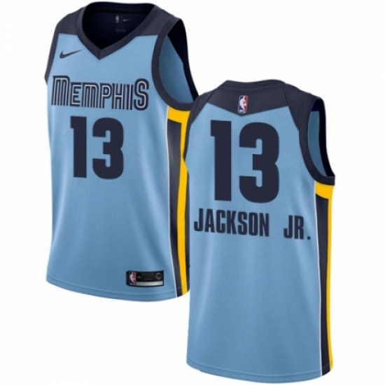 Womens Nike Memphis Grizzlies 13 Jaren Jackson Jr Authentic Light Blue NBA Jersey Statement Edition Womens Nike Memphis Grizzlies 13 Jaren Jackson Jr Authentic Light Blue NBA Jersey Statement Edition