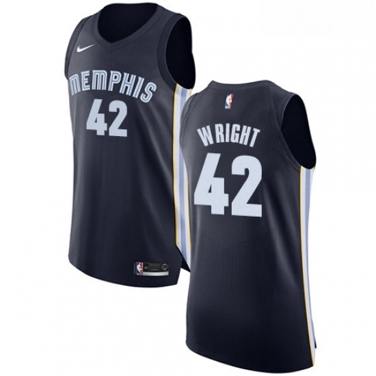 Womens Nike Memphis Grizzlies 42 Lorenzen Wright Authentic Navy Blue Road NBA Jersey Icon Edition Womens Nike Memphis Grizzlies 42 Lorenzen Wright Authentic Navy Blue Road NBA Jersey Icon Edition