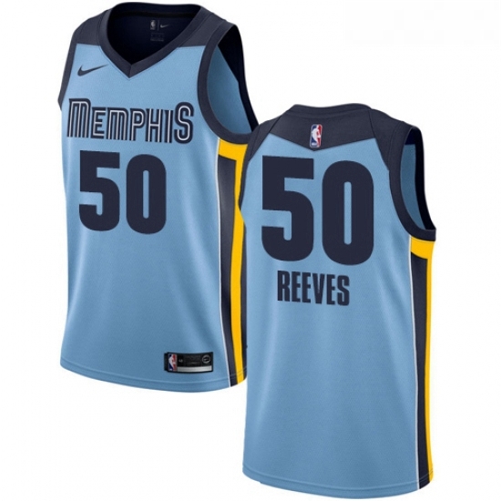 Womens Nike Memphis Grizzlies 50 Bryant Reeves Authentic Light Blue NBA Jersey Statement Edition Womens Nike Memphis Grizzlies 50 Bryant Reeves Authentic Light Blue NBA Jersey Statement Edition