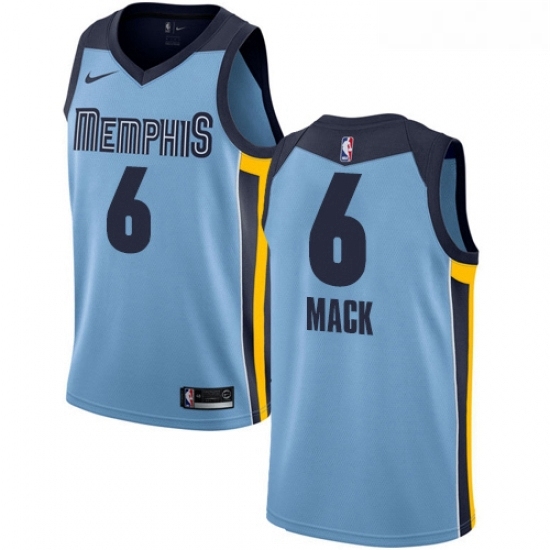Womens Nike Memphis Grizzlies 6 Shelvin Mack Swingman Light Blue NBA Jersey Statement Edition Womens Nike Memphis Grizzlies 6 Shelvin Mack Swingman Light Blue NBA Jersey Statement Edition