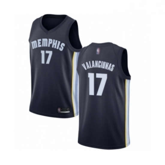 Youth Memphis Grizzlies 17 Jonas Valanciunas Swingman Navy Blue Basketball Jersey Icon Edition Youth Memphis Grizzlies 17 Jonas Valanciunas Swingman Navy Blue Basketball Jersey Icon Edition
