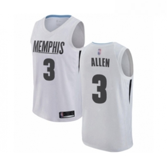 Youth Memphis Grizzlies 3 Grayson Allen Swingman White Basketball Jersey City Edition Youth Memphis Grizzlies 3 Grayson Allen Swingman White Basketball Jersey City Edition