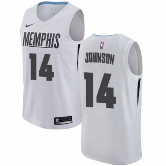 Youth Nike Memphis Grizzlies 14 Brice Johnson Swingman White NBA Jersey City Edition Youth Nike Memphis Grizzlies 14 Brice Johnson Swingman White NBA Jersey City Edition