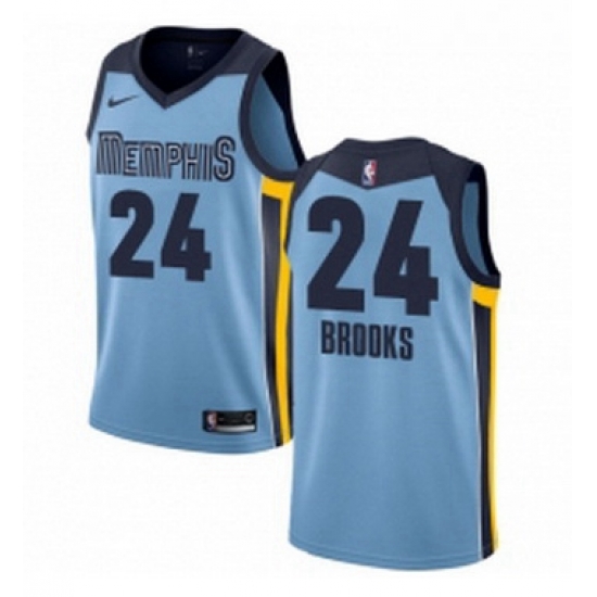 Youth Nike Memphis Grizzlies 24 Dillon Brooks Authentic Light Blue NBA Jersey Statement Edition Youth Nike Memphis Grizzlies 24 Dillon Brooks Authentic Light Blue NBA Jersey Statement Edition