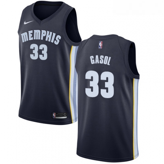 Youth Nike Memphis Grizzlies 33 Marc Gasol Swingman Navy Blue Road NBA Jersey Icon Edition Youth Nike Memphis Grizzlies 33 Marc Gasol Swingman Navy Blue Road NBA Jersey Icon Edition