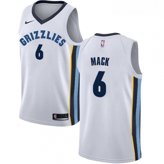 Youth Nike Memphis Grizzlies 6 Shelvin Mack Swingman White NBA Jersey Association Edition Youth Nike Memphis Grizzlies 6 Shelvin Mack Swingman White NBA Jersey Association Edition