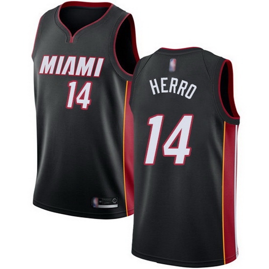 Heat 14 Tyler Herro Black Basketball Swingman Icon Edition Jersey Heat 14 Tyler Herro Black Basketball Swingman Icon Edition Jersey