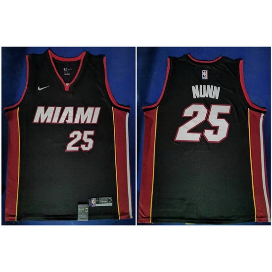 Heat 25 Kendrick Nunn Black Nike Swingman JerseyS Heat 25 Kendrick Nunn Black Nike Swingman JerseyS