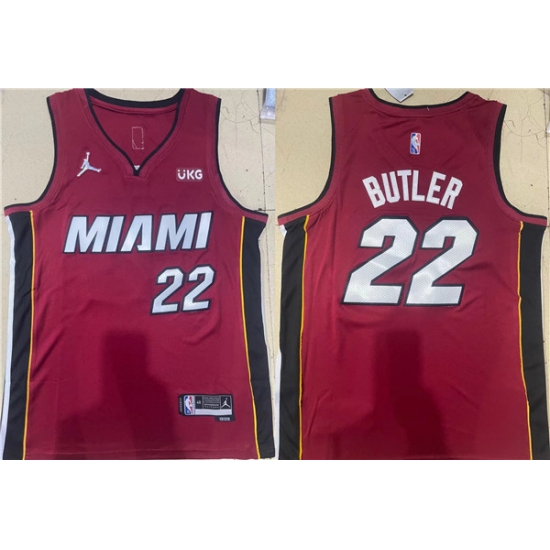 Men Miami Heat 22 Jimmy ButlerRed Stitched Basketball Jersey Men Miami Heat 22 Jimmy ButlerRed Stitched Basketball Jersey