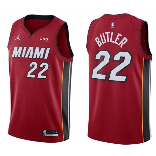 Men Miami Heat Jimmy Butler Jordan Brand Statement Red Swingman Jersey Men Miami Heat Jimmy Butler Jordan Brand Statement Red Swingman Jersey