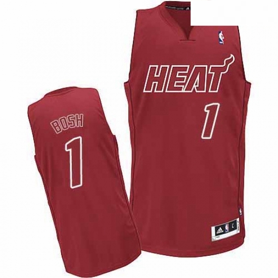 Mens Adidas Miami Heat 1 Chris Bosh Authentic Red Big Color Fashion NBA Jersey Mens Adidas Miami Heat 1 Chris Bosh Authentic Red Big Color Fashion NBA Jersey