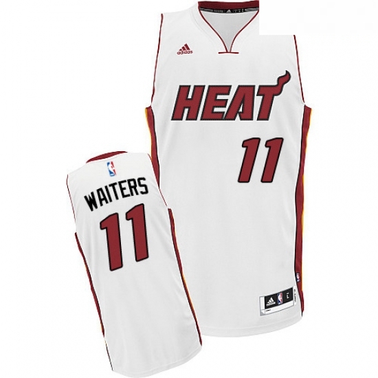 Mens Adidas Miami Heat 11 Dion Waiters Swingman White Home NBA Jersey Mens Adidas Miami Heat 11 Dion Waiters Swingman White Home NBA Jersey