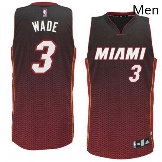 Mens Adidas Miami Heat 3 Dwyane Wade Authentic Black Resonate Fashion NBA Jersey Mens Adidas Miami Heat 3 Dwyane Wade Authentic Black Resonate Fashion NBA Jersey
