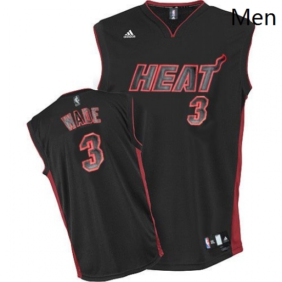 Mens Adidas Miami Heat 3 Dwyane Wade Swingman Black BlackRed No NBA Jersey Mens Adidas Miami Heat 3 Dwyane Wade Swingman Black BlackRed No NBA Jersey
