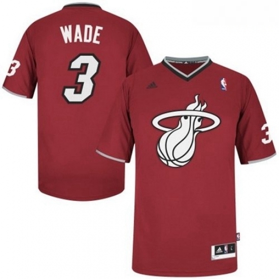 Mens Adidas Miami Heat 3 Dwyane Wade Swingman Red 2013 Christmas Day NBA Jersey Mens Adidas Miami Heat 3 Dwyane Wade Swingman Red 2013 Christmas Day NBA Jersey
