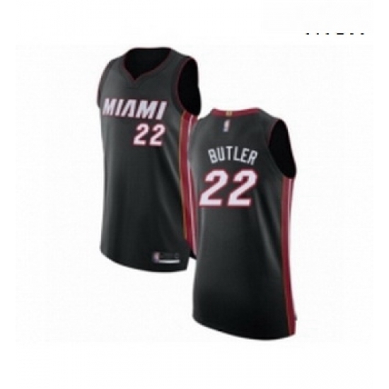 Mens Miami Heat 22 Jimmy Butler Authentic Black Basketball Jersey Icon Edition Mens Miami Heat 22 Jimmy Butler Authentic Black Basketball Jersey Icon Edition