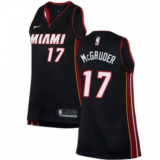 Mens Nike Miami Heat 17 Rodney McGruder Swingman Black NBA Jersey Icon Edition Mens Nike Miami Heat 17 Rodney McGruder Swingman Black NBA Jersey Icon Edition