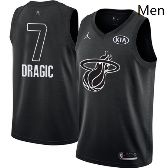 Mens Nike Miami Heat 7 Goran Dragic Swingman Black 2018 All Star Game NBA Jersey Mens Nike Miami Heat 7 Goran Dragic Swingman Black 2018 All Star Game NBA Jersey