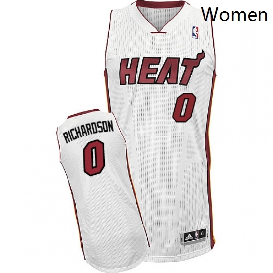 Womens Adidas Miami Heat 0 Josh Richardson Authentic White Home NBA Jersey Womens Adidas Miami Heat 0 Josh Richardson Authentic White Home NBA Jersey