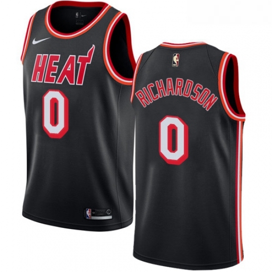 Womens Nike Miami Heat 0 Josh Richardson Authentic Black Black Fashion Hardwood Classics NBA Jersey Womens Nike Miami Heat 0 Josh Richardson Authentic Black Black Fashion Hardwood Classics NBA Jersey