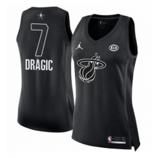Womens Nike Miami Heat 7 Goran Dragic Swingman Black 2018 All Star Game NBA Jersey Womens Nike Miami Heat 7 Goran Dragic Swingman Black 2018 All Star Game NBA Jersey