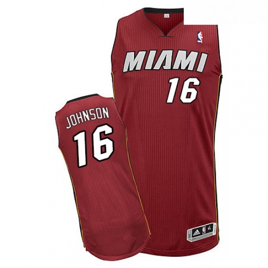 Youth Adidas Miami Heat 16 James Johnson Authentic Red Alternate NBA Jersey Youth Adidas Miami Heat 16 James Johnson Authentic Red Alternate NBA Jersey