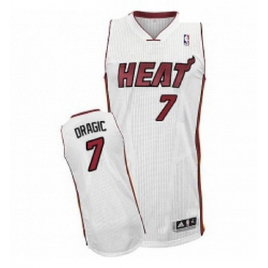 Youth Adidas Miami Heat 7 Goran Dragic Authentic White Home NBA Jersey Youth Adidas Miami Heat 7 Goran Dragic Authentic White Home NBA Jersey