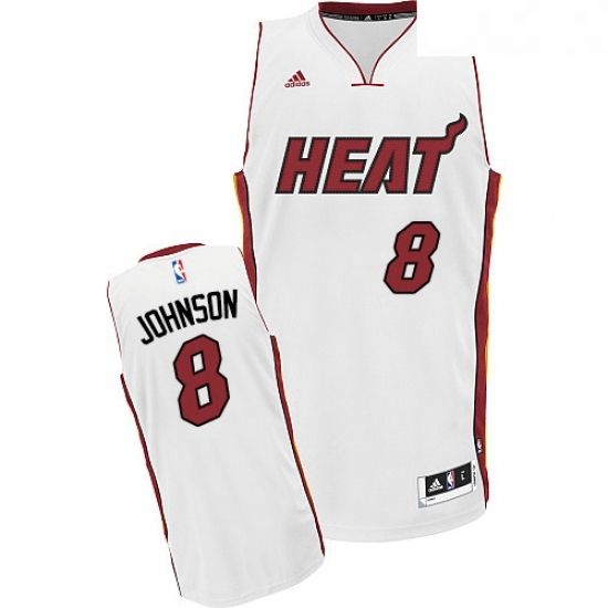 Youth Adidas Miami Heat 8 Tyler Johnson Swingman White Home NBA Jersey Youth Adidas Miami Heat 8 Tyler Johnson Swingman White Home NBA Jersey