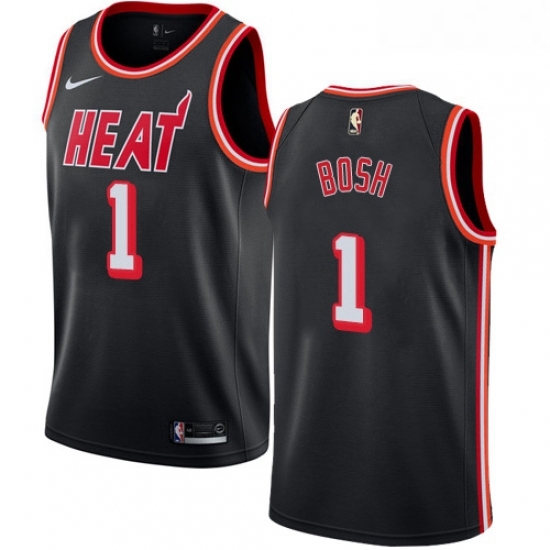 Youth Nike Miami Heat 1 Chris Bosh Authentic Black Black Fashion Hardwood Classics NBA Jersey Youth Nike Miami Heat 1 Chris Bosh Authentic Black Black Fashion Hardwood Classics NBA Jersey