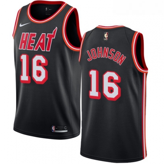 Youth Nike Miami Heat 16 James Johnson Swingman Black Black Fashion Hardwood Classics NBA Jersey Youth Nike Miami Heat 16 James Johnson Swingman Black Black Fashion Hardwood Classics NBA Jersey