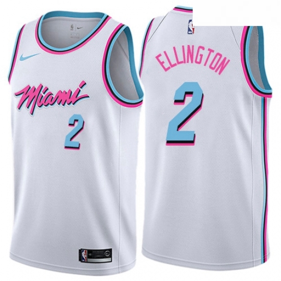 Youth Nike Miami Heat 2 Wayne Ellington Swingman White NBA Jersey City Edition Youth Nike Miami Heat 2 Wayne Ellington Swingman White NBA Jersey City Edition